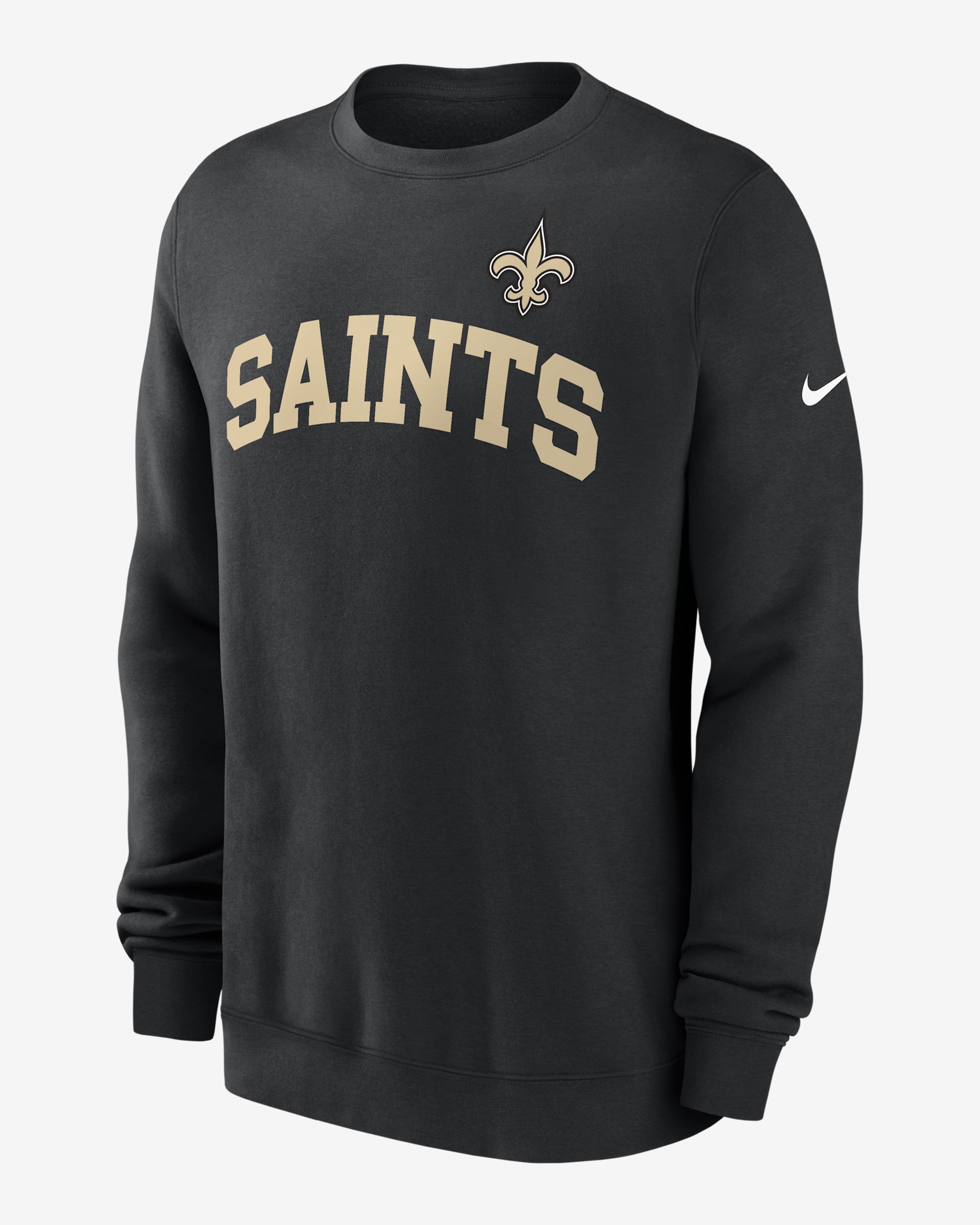 New Orleans Saints Club Men's Nike NFL Pullover Crew. Nike.com